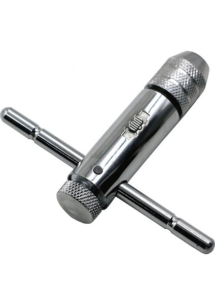 F Ayarlanabilir T-Kolu Cırcır Musluk Tutucu Anahtarı M3/m4/m5/m6/m8 3-8mm Makine Vida Konu Metrik Fiş Musluk Seti Dıy Araçları Büküm Bit (Yurt Dışından)