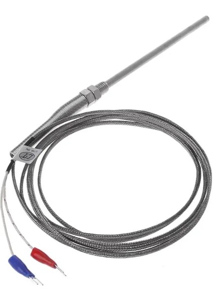 50MM K Tipi Termokupl Paslanmaz Çelik Prob Termokupl 100MM 200MM 2 M Kablo Tel Uzunluğu, Termokupl 0 ~ 400C Sıcaklık Sensörü (Yurt Dışından) modelleri