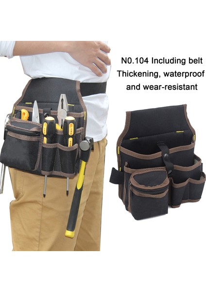 Stil 1 Çok Fonksiyonlu Elektrikçi Alet Çantası Bel Çantası Kemer Depolama Tutucu Organizatör Bahçe Aracı Bel Paketleri Oxford Kumaş (Yurt Dışından) modelleri