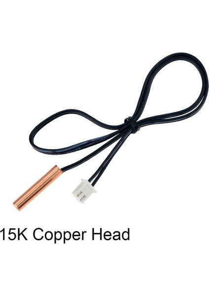 15K Bakır Kafa 1 Adet Klima Sıcaklık Sensörü Klima Probu Bakır/plastik Kafa 5k 10K 15K 20K 50K 100K 2p 2.54MM Kafa ile (Yurt Dışından)