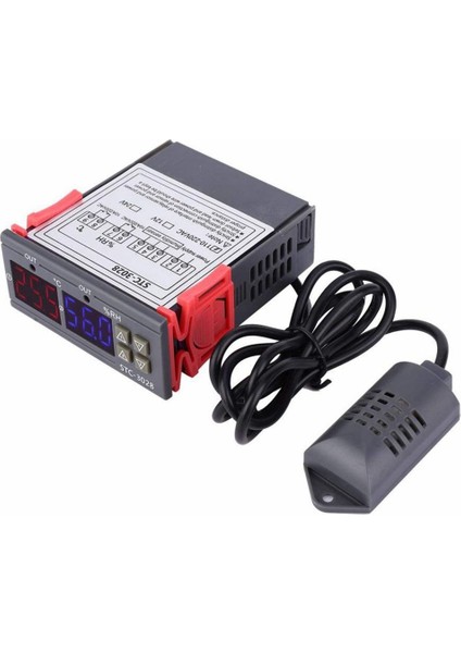 STC-1000 Dc 12V STC-1000 STC-3008 STC-3028 LED Dijital Sıcaklık Kontrol Cihazı Termostat Termoregülatör Inkübatör Röle Higrometre 12V 24V 220V (Yurt Dışından) modelleri