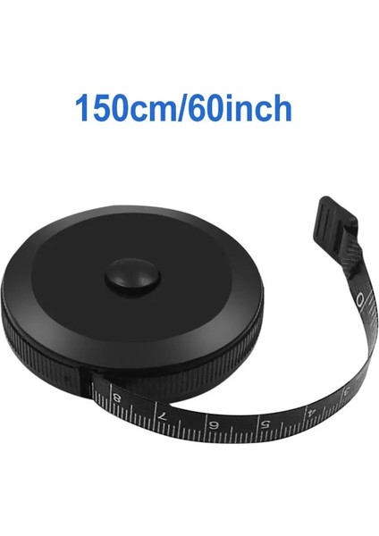Beyaz 1.5 M 150 Cm/60 Inç Otomatik Dikiş Cetveli Metre Dikiş Mezura Geri Çekilebilir Vücut Ölçüm Cetveli Dikiş Terzi Mezura Yumuşak (Yurt Dışından) modelleri