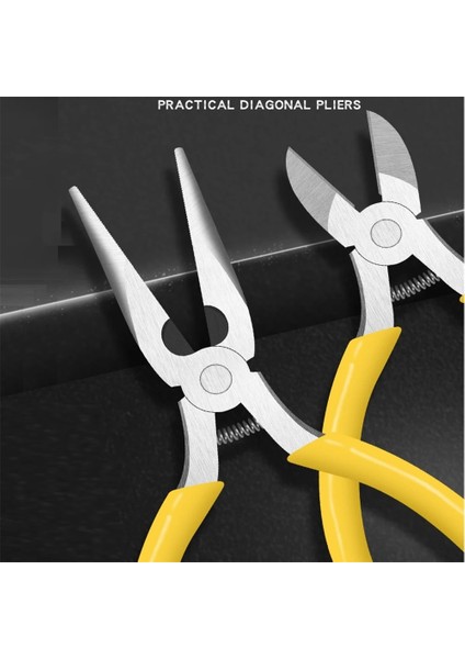 Uzun Burun Taşınabilir Dayanıklı Karbon Çelik Dövme Mücevherat Pense Hafif Yapma Boncuk Mini Pense Aracı Yuvarlak Düz Uzun Burun (Yurt Dışından) fiyatları