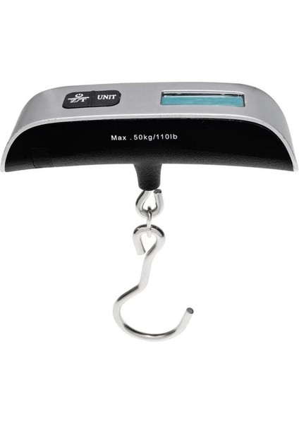 Bir LCD Dijital Asılı Bagaj 50 kg Arkadan Aydınlatmalı Terazi Seyahat Bagaj Bavul Taşınabilir El Elektronik Ağırlık Aracı (Yurt Dışından)