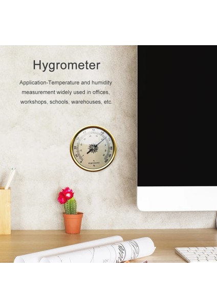 Profesyonel Termometre Higrometre Kapalı Geniş Ekran Duvara Monte Atölye Nem/sıcaklık Ölçüm Cihazı (Yurt Dışından) fiyatları