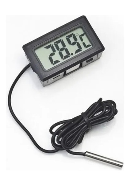 Iç/dış Mekan Termometresi Higrometre Ölçer Göstergesi Hava Durumu Istasyonu Otomatik Elektronik Sıcaklık Nem Monitörü Saat (Yurt Dışından)