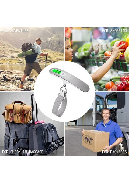 Kırmızı Renk 50 kg x 10G Dijital Bagaj Ölçeği Arka Işık ile Elektronik Terazi Ağırlık Dengesi Bavul Seyahat Asılı Steelyard Kanca Ölçeği (Yurt Dışından) fırsatları