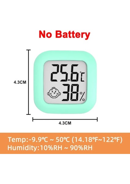 Mavi Mini LCD Dijital Termometre Higrometre Kapalı Oda Elektronik Sıcaklık Nem Ölçer Sensörü Ölçer Ev Için Hava Istasyonu (Yurt Dışından)