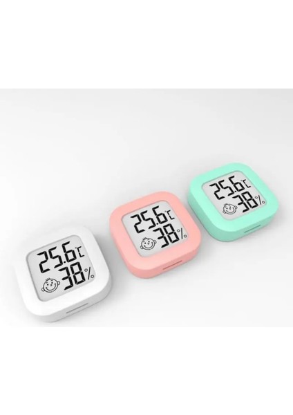 Mavi Mini LCD Dijital Termometre Higrometre Kapalı Oda Elektronik Sıcaklık Nem Ölçer Sensörü Ölçer Ev Için Hava Istasyonu (Yurt Dışından)