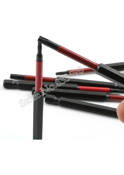 50MM Uzunluk T10 Bir Adet Kaymaz Torx Tornavida Uçları 1/4 "shank Manyetik Elektrikli Yıldız Tornavida Kafası T8 T9 T10 T15 T20 T25 T27 T30 T40 (Yurt Dışından) fırsatları