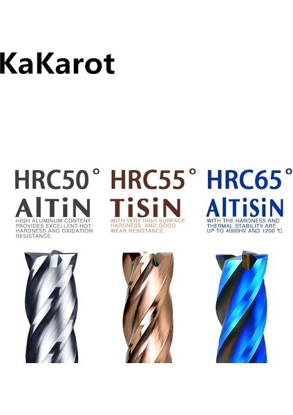 D3.5XD4X50 HRC55 2fluts Kakarot Cnc Karbür Frezeler 2 3 4 Flüt Tungsten Makinesi Freze Kesici Aletler Metal Anahtar Koltuk Yüz Yönlendirici Bit HRC50 55 65 Değirmen (Yurt Dışından)