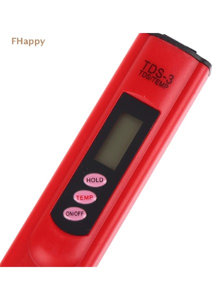 Kırmızı 1 Adet Taşınabilir LCD Dijital Tds Su Kalitesi Test Cihazı Ev Su Test Kalemi Filtre Ölçer Ölçme Araçları Akvaryum Havuzu (Yurt Dışından) fırsatları