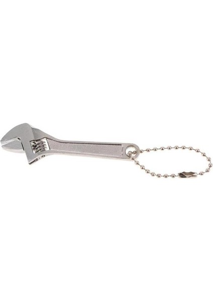 Gümüş Mini Metal Ayarlanabilir Anahtar 2.5/4in Evrensel Anahtar Anahtar Somun Anahtarı Aksesuarları El Aletleri 0-10MM Çene Anahtarı Anahtarı (Yurt Dışından)