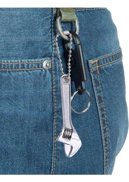 Gümüş Mini Metal Ayarlanabilir Anahtar 2.5/4in Evrensel Anahtar Anahtar Somun Anahtarı Aksesuarları El Aletleri 0-10MM Çene Anahtarı Anahtarı (Yurt Dışından) fırsatları