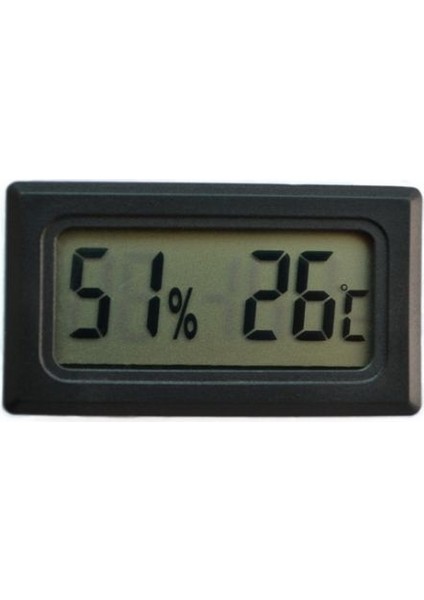 Telsiz Mini LCD Dijital Termometre Higrometre Iç Mekan Sıcaklık Sensörü Nem Ölçer Ölçer Aletleri Buzdolabı Akvaryum Monitörü (Yurt Dışından)