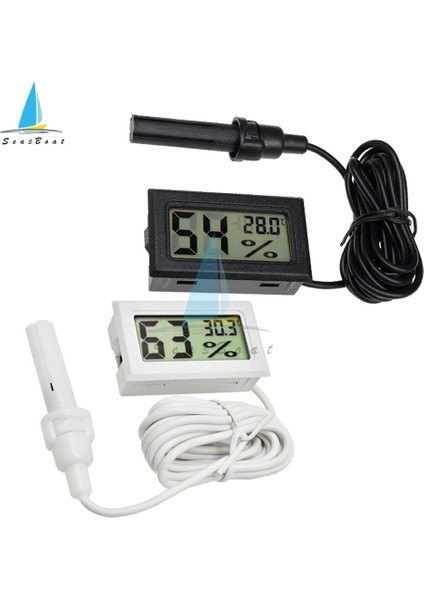 Telsiz Mini LCD Dijital Termometre Higrometre Iç Mekan Sıcaklık Sensörü Nem Ölçer Ölçer Aletleri Buzdolabı Akvaryum Monitörü (Yurt Dışından) fiyatları