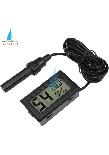 Telsiz Mini LCD Dijital Termometre Higrometre Iç Mekan Sıcaklık Sensörü Nem Ölçer Ölçer Aletleri Buzdolabı Akvaryum Monitörü (Yurt Dışından) modelleri