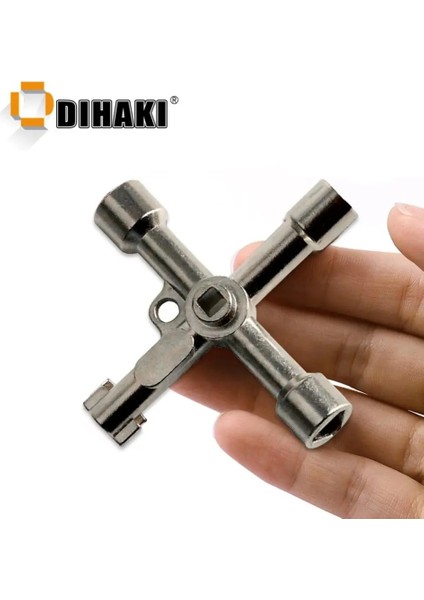 Siyah Çok Fonksiyonlu 4 In 1 Evrensel Çapraz Anahtar Üçgen Anahtar Tren Elektrikli Asansör Dolabı Vana Alaşımlı Üçgen Kare (Yurt Dışından) fiyatları