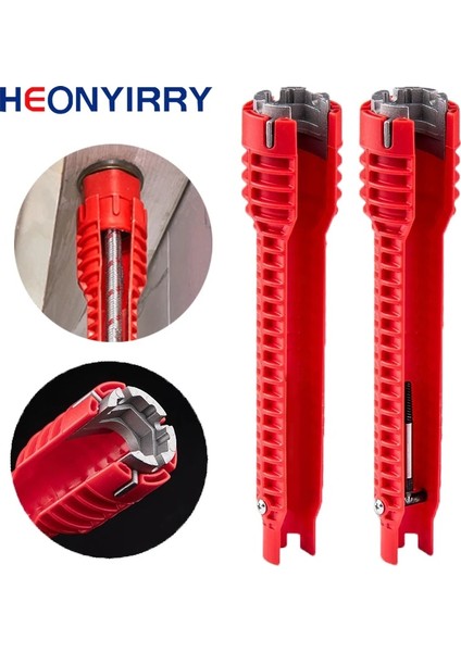 Kırık Tel Extracto 8 In 1/5 In 1 Kanal Anahtarı Lavabo Musluğu Sıhhi Tesisat Araçları Anahtarı 8 In 1 Çok Fonksiyonlu Ingilizce Anahtar Tamir Sıhhi Tesisat Anahtarı Aracı (Yurt Dışından)