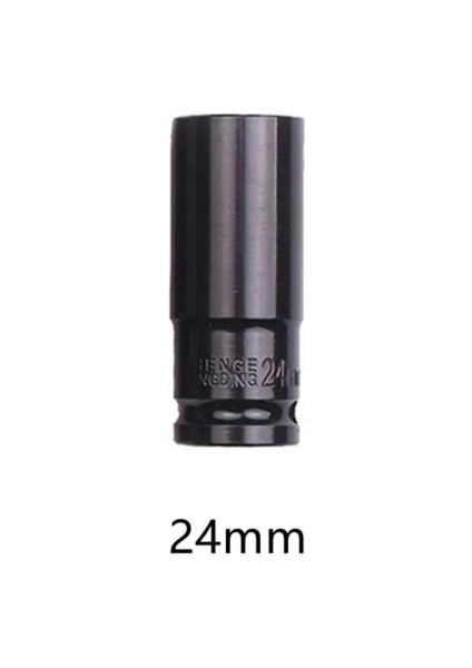 24MM 1/2 "sürücü Derin Darbe Anahtarı Soket Kafa Adaptörü Altıgen Altıgen Soket Kafa Kol Pnömatik Elektrik Anahtarı Matkap (Yurt Dışından)
