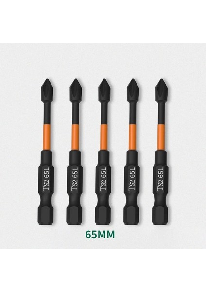 Set 10 1/2/5/pc Ph2 Tornavida Seti Manyetik Toplu Kafa Darbe Güçlü Çapraz Yüksek Sertlik 25/50/65/70/90/150MM Anti Kaymaz Su Geçirmez (Yurt Dışından)