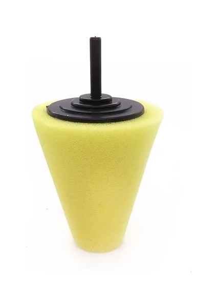 Sert 1 Adet Araba Parlatma Pedi Parlatıcı Köpük Sünger Ped Koni Parlatıcı Tampon Pedi Otomotiv Ağda Kiti Araba Tekerlek Göbeği Far Parlatma (Yurt Dışından)