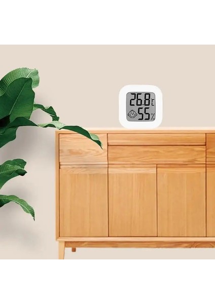 Sarı Mini Kapalı Termometre Dijital LCD Sıcaklık Sensörü Nem Ölçer Termometre Oda Higrometre Ölçer Hava Istasyonu (Yurt Dışından) fiyatları