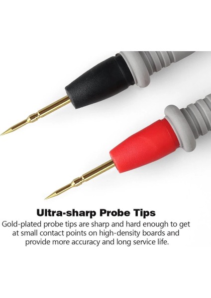 Sıradan 1000V 10A 10A 20A 1000V Prob Testi Pin Dijital Multimetre Iğne Ucu Çok Metre Test Cihazı Kurşun Probu Tel Kalem Kablosu (Yurt Dışından) indirimleri