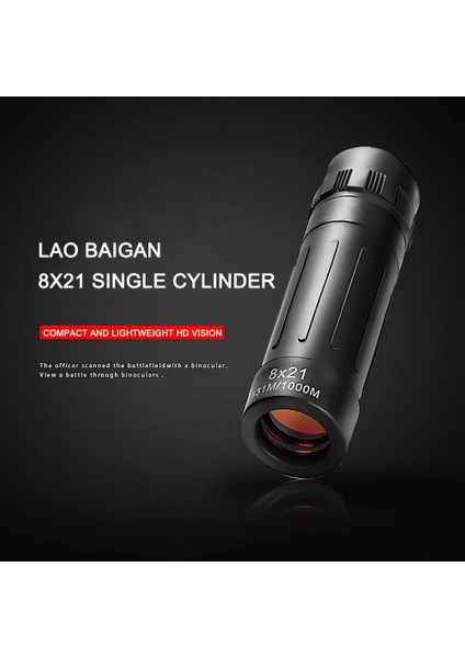 8X21 8X21 Mini Hd Monoküler Zoom 8x Su Geçirmez Taşınabilir Gece Görüş Teleskop Kamp Yürüyüş Avcılık Için Kızılötesi Olmayan Optik Kapsam (Yurt Dışından) modelleri