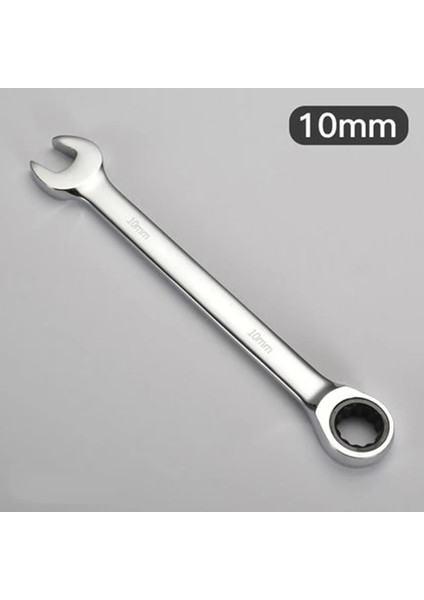 10MM Cırcır Kombinasyonu Metrik Anahtar Diş Dişli Halkası Tork ve Soket Anahtarı Somun Araçları Onarım Için Bir Anahtar Seti (Yurt Dışından)