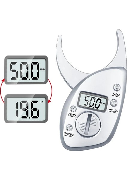 Sebum Kaliper Kırmızı Taşınabilir Dijital Yağ Ölçer Yağ Klip Yağ Ölçer Sebum Forseps Sebum Ölçer Sebum Kaliper Inç Bel Ölçüsü (Yurt Dışından) fiyatları