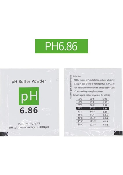 3 Adet Ph Metre Kalibrasyon Noktası Ph Tampon Tozu Ölçü Kalibrasyon Çözümü Ph Test Cihazı 4.00 6.86 9.18 (Yurt Dışından) modelleri