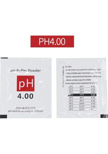 3 Adet Ph Metre Kalibrasyon Noktası Ph Tampon Tozu Ölçü Kalibrasyon Çözümü Ph Test Cihazı 4.00 6.86 9.18 (Yurt Dışından) fırsatları