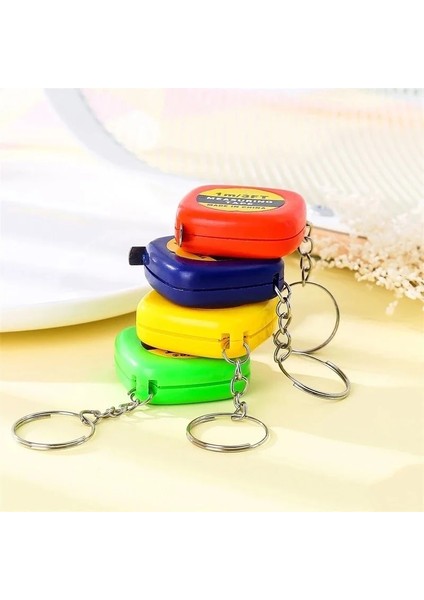 Sarı 1 Adet Mini Şerit Metre Bant Terzi Cetvel Anahtarlık Ölçüm Bandı Giyim Boyutu Mezura Dikiş Araçları Aksesuar (Yurt Dışından) modelleri