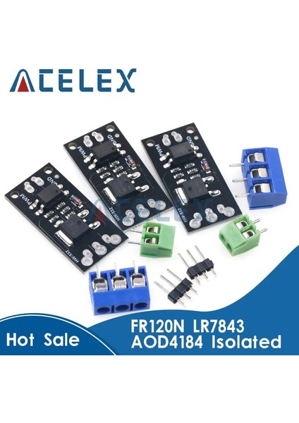 LR7843 10 Adet FR120N LR7843 AOD4184 D4184 Izole Mosfet Mos Tüp Fet Modülü Yedek Röle 100V 9.4A 30V 161A 40V 50A Kurulu (Yurt Dışından) fiyatları