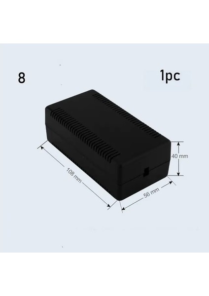 1 Adet Stil 8 Beyaz Abs Plastik Elektronik Alet Çantası Ev Konut Su Geçirmez Kapak Projesi Muhafaza Kutuları Pratik Elektrik Parçaları Aracı (Yurt Dışından)