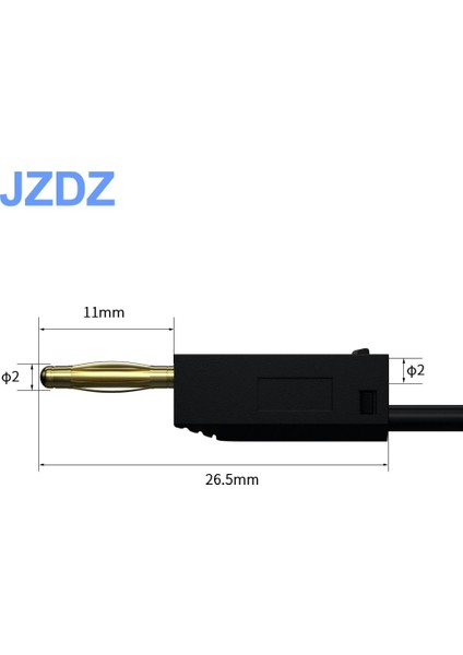 5 Renk Jzdz 5 Adet 2mm Istiflenebilir Muz Fiş Test Ucu Jumper Tel Elektrik Test Kablosu Hattı J.70001 (Yurt Dışından) modelleri