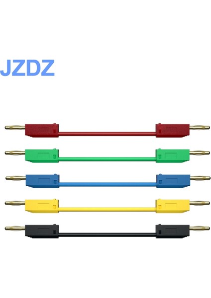 5 Renk Jzdz 5 Adet 2mm Istiflenebilir Muz Fiş Test Ucu Jumper Tel Elektrik Test Kablosu Hattı J.70001 (Yurt Dışından) indirimleri