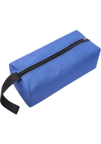 Koyu Mavi 30X10X10CM Oxford Kanvas Su Geçirmez Saklama El Alet Çantası Vidalar Çiviler Matkap Ucu Metal Parçalar Balıkçılık Seyahat 1 Adet El Alet Çantası Küçük Vidalar (Yurt Dışından)