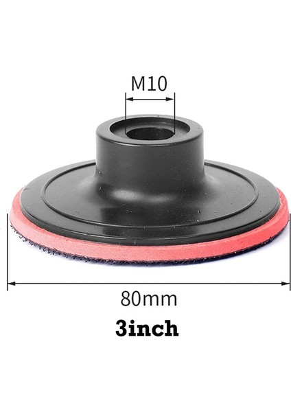 5INCHM10 1 Pc 3 ''4'' 5'' Kendinden Yapışkanlı Parlatma Pedi Zımpara Kağıdı Parlatma Diski Elektrikli Parlatıcı Araçları M10/M14 Adaptör Açılı Taşlamalar (Yurt Dışından)