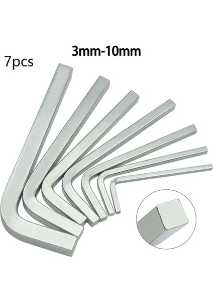 5mm 3-10MM L Şekli Kare Kafa Anahtarı Evrensel Anahtar 4 Nokta Krom Vanadyum Çelik Anahtarı Tornavida Kare Vidayı Sıkmak Için (Yurt Dışından) fiyatları