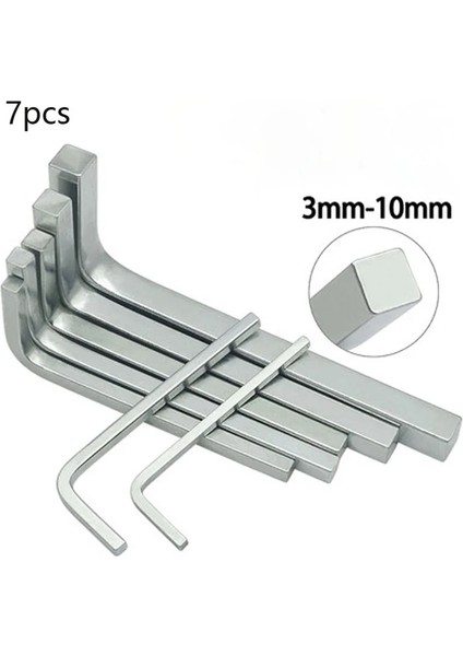 5mm 3-10MM L Şekli Kare Kafa Anahtarı Evrensel Anahtar 4 Nokta Krom Vanadyum Çelik Anahtarı Tornavida Kare Vidayı Sıkmak Için (Yurt Dışından) indirimleri