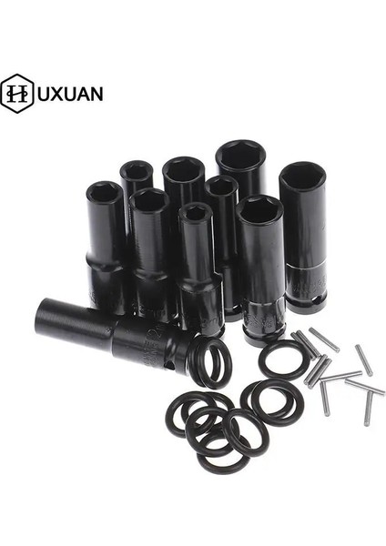 17MM 8-17MM 78MM Sürücü Derin Darbe Anahtarı Soket Kafa Adaptörü Altıgen Altıgen Soket Kafa Kol Pnömatik Elektrik Anahtarı Matkap (Yurt Dışından) fırsatları