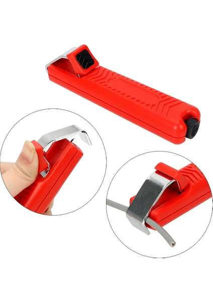 Sarı Kablo Bıçağı Striptizci Tel Sıyırma Araçları Plastik Saplı Çapı 8-28MM Pvc Elektrikçi Bıçağı Ayarlanabilir Kablo Sıyırma Bıçağı (Yurt Dışından) fırsatları