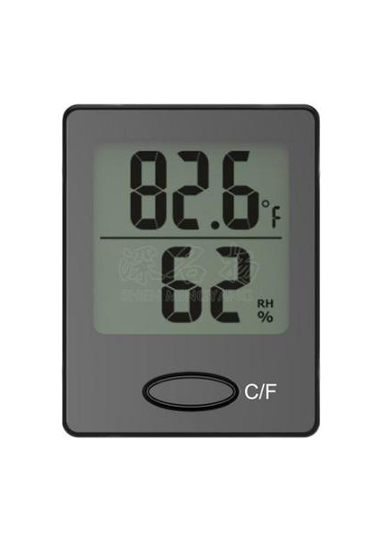 Siyah Termometre Araçları Mini LCD Dijital Termometre Higrometre Kapalı Oda Sıcaklık Nem Ölçer Sensör Ölçer Hava Istasyonu (Yurt Dışından)