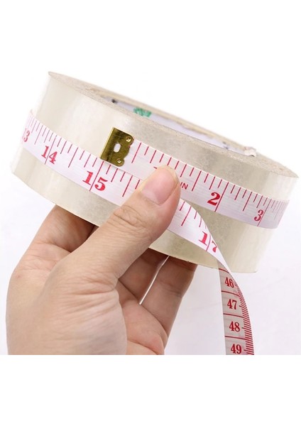 Gök Mavisi 39/60 Vücut Ölçüm Cetveli Dikiş Terzi Mezura Mini Yumuşak Düz Cetvel Santimetre Metre Dikiş Ölçüm Bandı (Yurt Dışından)