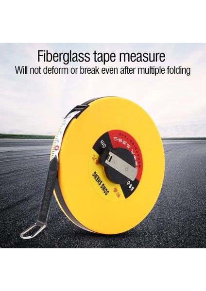 20M Fiberglas Yumuşak Bant Taşınabilir Ölçü Vücut Yüksekliği Mesafe Ölçüm Metre Bandı Marangoz Ölçüm Araçları 10/15/20/30/50M (Yurt Dışından) indirimleri