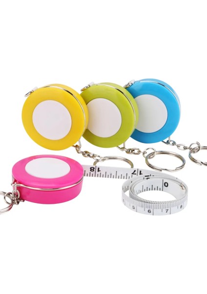 Yeşil Taşınabilir 1.5 M Geri Çekilebilir Cetvel Santimetre/inç Mezura Mini Cetvel Anahtarlık ile Renkli Sevimli Tasarım Seyahat Kampı Için Harika (Yurt Dışından) fiyatları