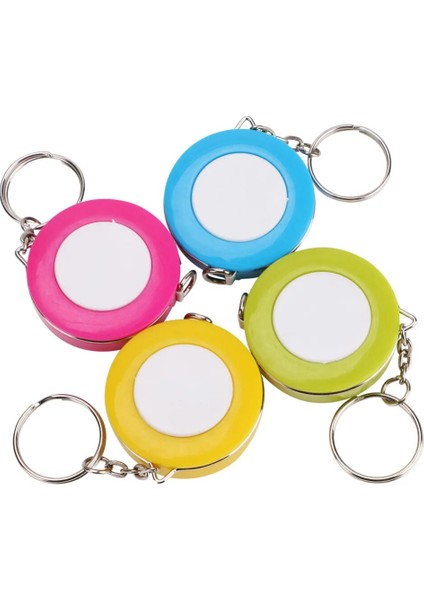 Yeşil Taşınabilir 1.5 M Geri Çekilebilir Cetvel Santimetre/inç Mezura Mini Cetvel Anahtarlık ile Renkli Sevimli Tasarım Seyahat Kampı Için Harika (Yurt Dışından) modelleri