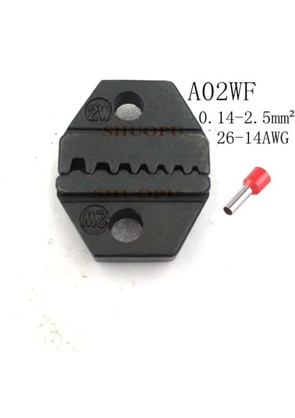 02WF 7.5''die Seti SN-16WF/0325/02/02C/02WF2C/06WF/05WF/02WF/0725 Sıkma Pensesi Makinesi Modülleri Çeneleri (Yurt Dışından)